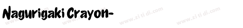 Nagurigaki Crayon字体转换